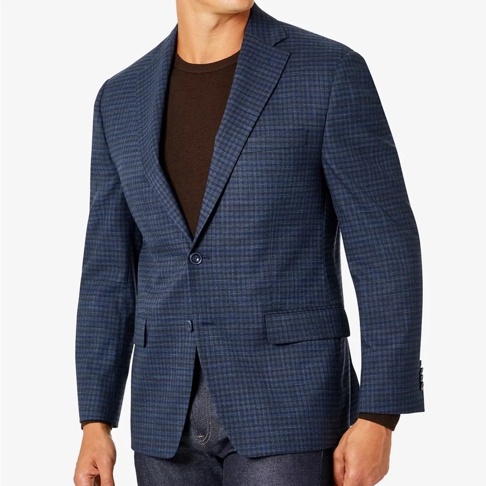 Michael Kors Modern Fit Patterned Sport Coat